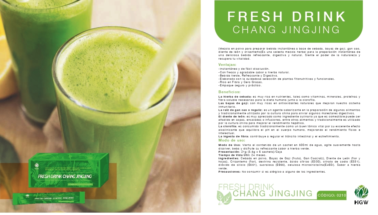Fresh Drink Chang Jingjing